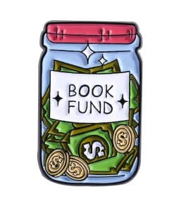 Reminder 'Book Fund' Enamel Pin
