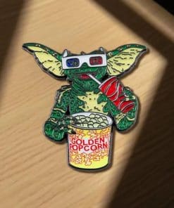 Alternative view of Gremlins 'Golden Popcorn 3D Glasses' Enamel Pin