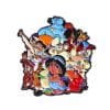 Aladdin 'Jasmine and the Gang' Enamel Pin