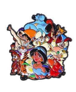 Aladdin 'Jasmine and the Gang' Enamel Pin