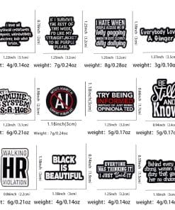 Alternative view of Behind Every Strong Woman is A Story That Gave Her No Choice Enamel Pin