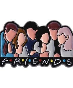 Friends Aesthetic Portrait Enamel Pin