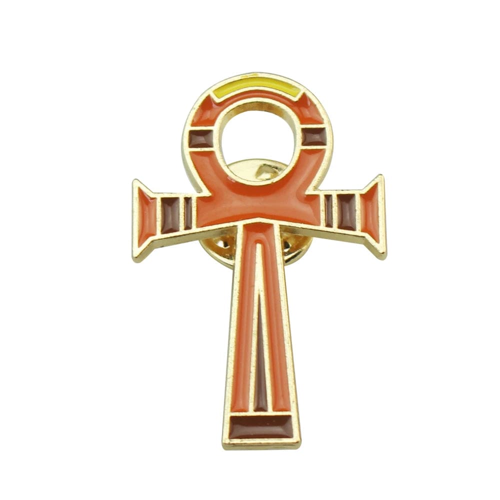 Ancient Egypt 'Ankh Cross' Enamel Pin - Image 5
