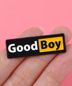 Alternative view of Legends Meme 'Good Boy' Enamel Pin