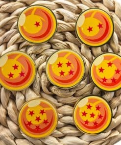 Alternative view of Dragon Ball Z 'Shenron 4th Ball' Enamel Pin