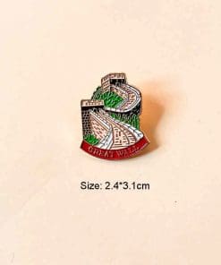 China Famous Landmark 'Great Wall' Enamel Pin