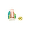 China Scenic Spots 'Jiefangbei  | Chongqing Times Square' Enamel Pin