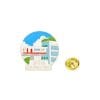 China Scenic Spots 'Chongqing Liziba Station' Enamel Pin