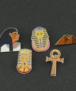 Ancient Egypt 'Neith' Enamel Pin - Image 3