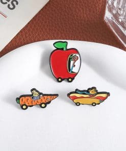 Busytown 'Billy Dog | Hotdog Car' Enamel Pin - Image 3