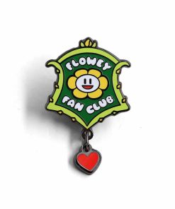 Undertale Yellow Flower Fan Club Enamel Pin