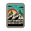 Out Of Breath Hiking Society Enamel Pin