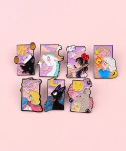 Alternative view of Spirited Away ‘Haku | Dreamer Portrait’ Enamel Pin