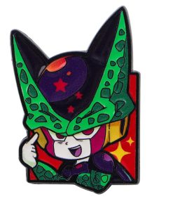 Dragon Ball Z Chibi Cell Portrait Enamel Pin