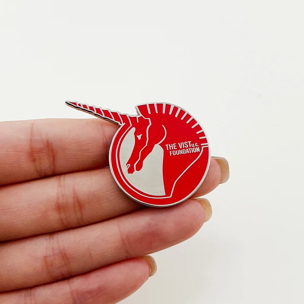 Mobile Suit Gundam Unicorn RX-0 the Visit UC Foundation Enamel Pin - Image 2