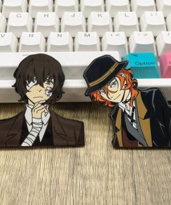 Alternative view of Bungo Stray Dogs Osamu Dazai Enamel Pin