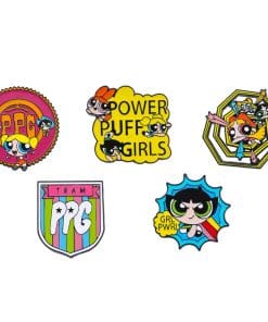 Powerpuff Girls Set of 5 Team PPG Enamel Pin
