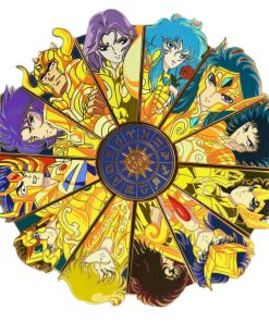 Saint Seiya: Knights of the Zodiac Complete Set Enamel Pin
