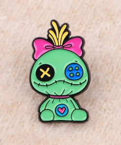 Alternative view of Lilo and Stitch Set of 2 Scrump and Stitch Dancing Enamel Pin