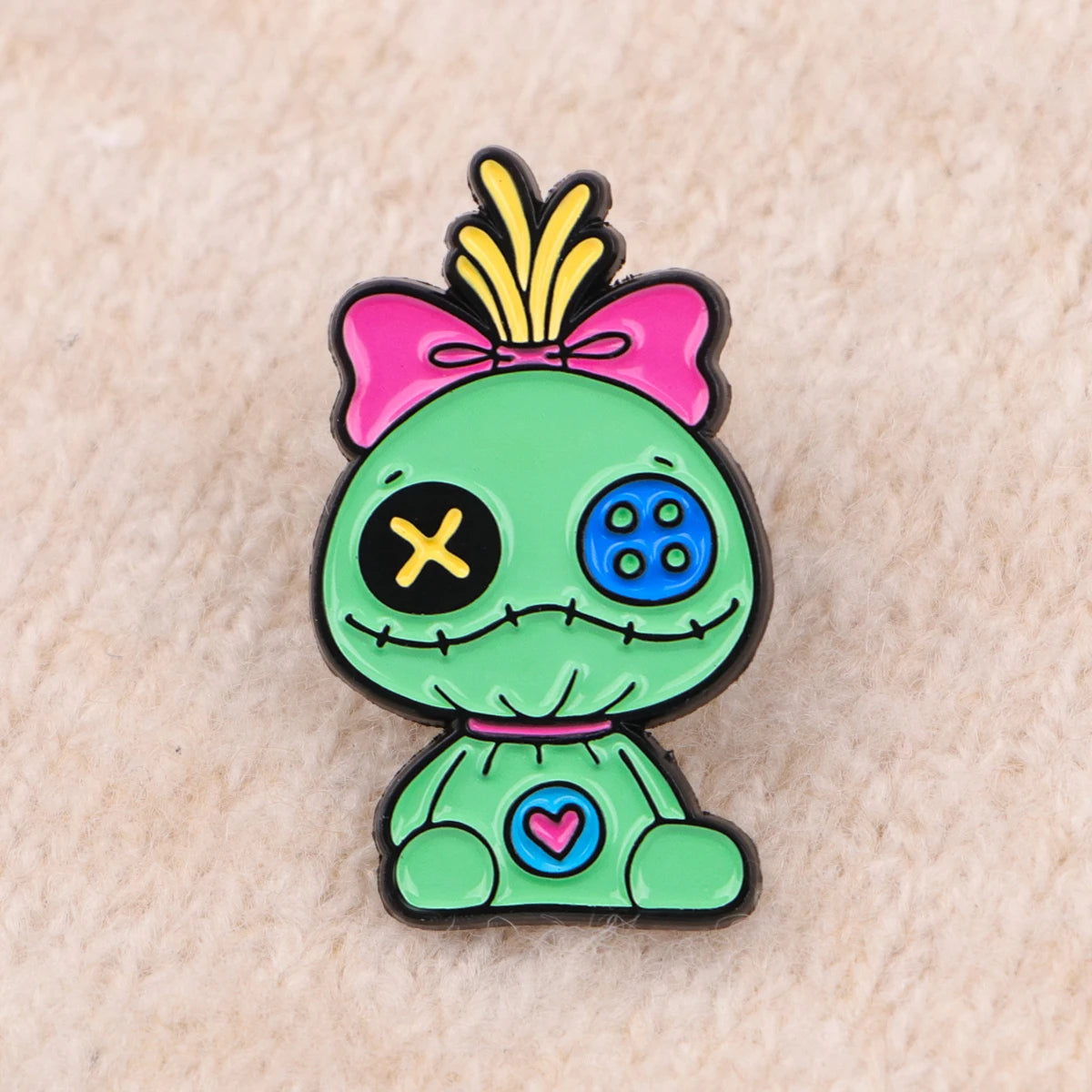 Lilo and Stitch Set of 2 Scrump and Stitch Dancing Enamel Pin - Image 2