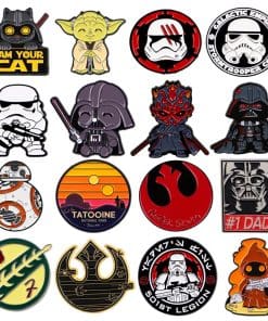 Alternative view of Str Wars 'the Resistance' Enamel Pin