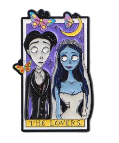 Corpse Bride The Lovers Victor and Emily Enamel Pin