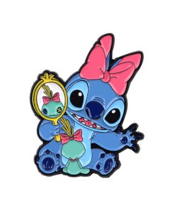 Lilo and Stitch Kawaii Stitch Look At You Scrump Enamel Pin