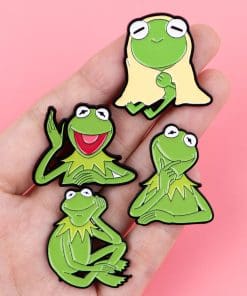 Alternative view of The Muppet Show ‘Kermit | Set of 4 Expressions’ Enamel Pin