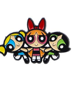 Powerpuff Girls Holding Together Enamel Pin