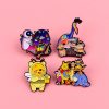 Happy Friendship Set of 4 Enamel Pin