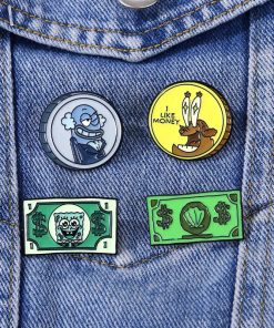 Alternative view of SpongeBob SquarePants City Coin Enamel Pin