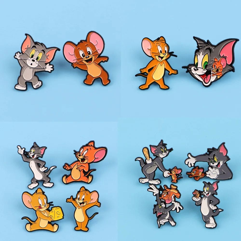Tom and Jerry ‘Set of 2 Funny Friendship’ Enamel Pin - Image 2