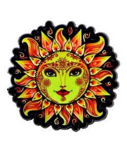 Stunning Sun Enamel Pin