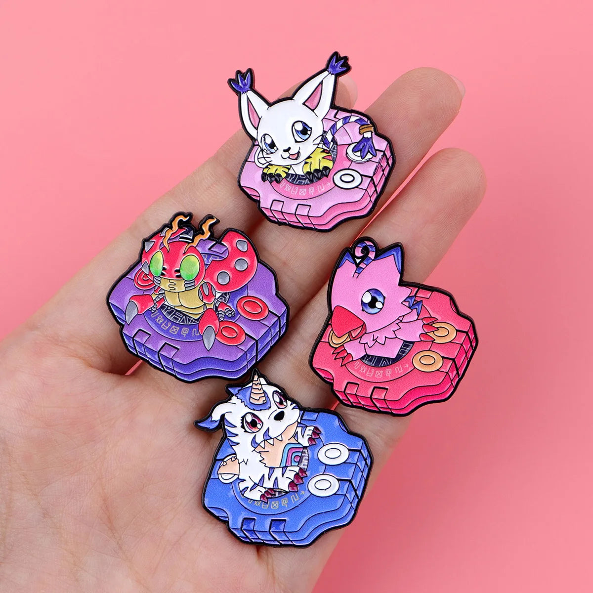 Digimon Adventure Gabumon Chibi Enamel Pin - Image 5