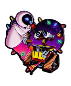 Wall-E and Eve Enamel Pin