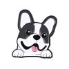 Kawaii Pet Peeking French Bulldog Enamel Pin