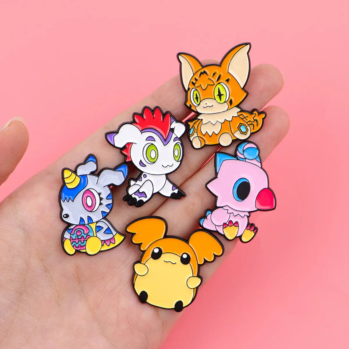 Digimon Adventure Baby Tentomon Enamel Pin - Image 2