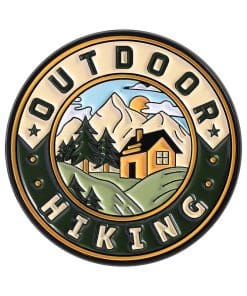 Outdoor Hiking Enamel Pin