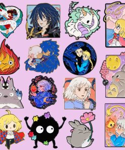 Alternative view of Spirited Away Haku Human Form Enamel Pin