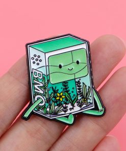 Alternative view of Adventure Time Aqua BMO Enamel Pin