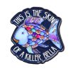 Twilight This is the Skin of A Killer Bella Enamel Pin