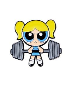 Powerpuff Girls Cool Warrior Bubbles Enamel Pin
