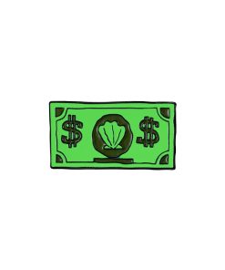 SpongeBob SquarePants Shell City Money Enamel Pin