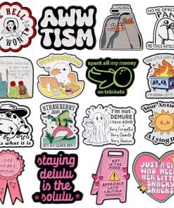 Alternative view of Sorry, But Your Password Must Contain '8 characters... and a Drop of Unicorn blood' Enamel Pin
