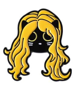 Hocus Pocus Black Cat x Sarah Hair Enamel Pin