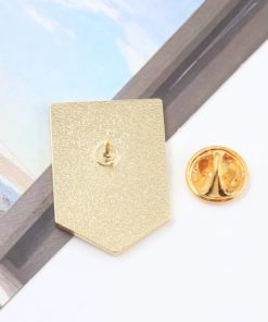 World of Warcraft Tribal Alliance Flag Enamel Pin - Image 5