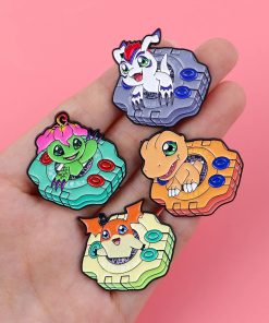 Digimon Adventure Gabumon Chibi Enamel Pin - Image 4