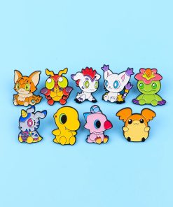 Digimon Adventure Set of 9 Baby Monsters Enamel Pin