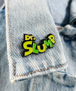 Alternative view of Dr. Slump Logo Enamel Pin