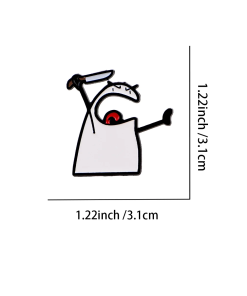 Flork of Cows Kill Enamel Pin
